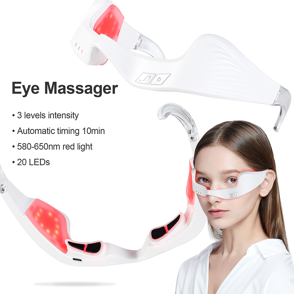 Masajeador Eléctrico para Ojos - Light Therapy Glasses reseña y precio